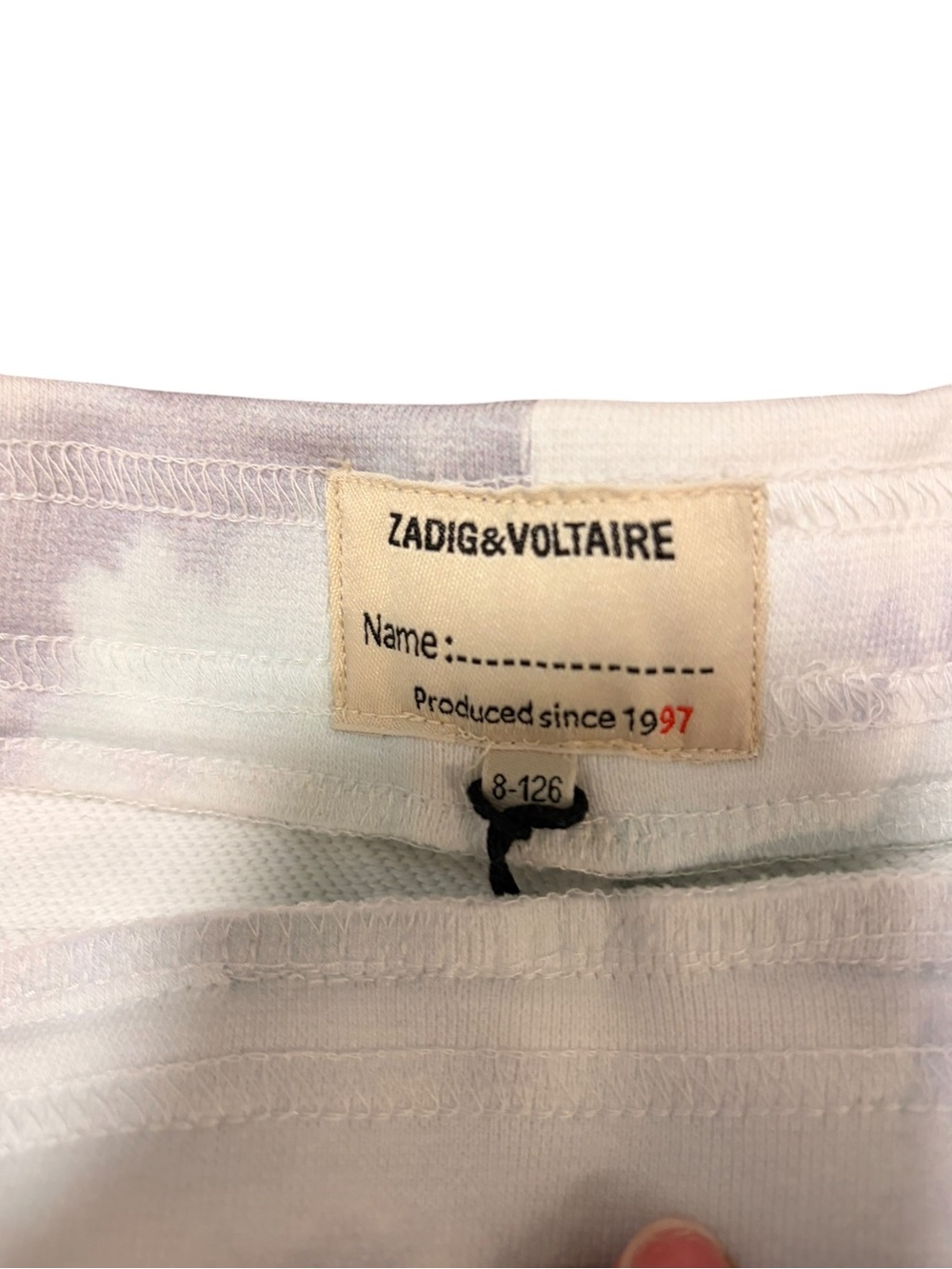 Zadig & Voltaire Size 8 Boy's Tie Dye Kurt Bermuda Shorts - Picture 4 of 5